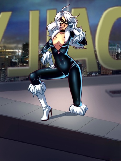 Black Cat modelka porno obraz